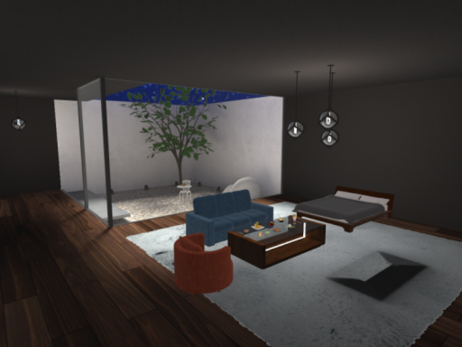 Courtyard Lounge -静寂と緑の部屋-