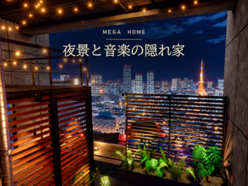 夜景と音楽の隠れ家 - MEGA HOME