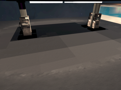 gas station