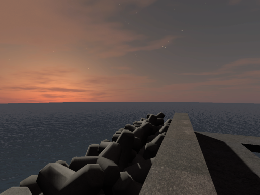 Bouhatei sunset