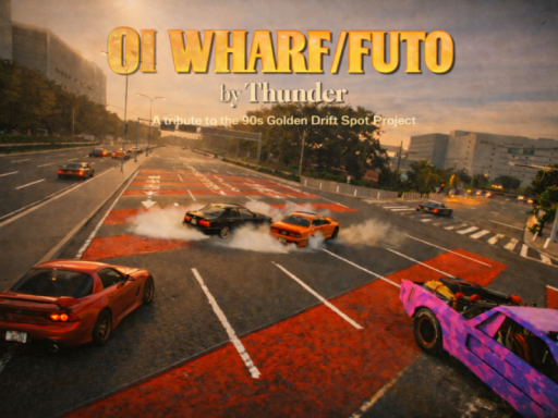 Inazuma Drift ⁄ Denkō Sekka Drift ｜ Oi Wharf by 90s GDSP