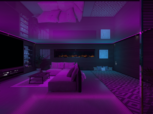 Purple house