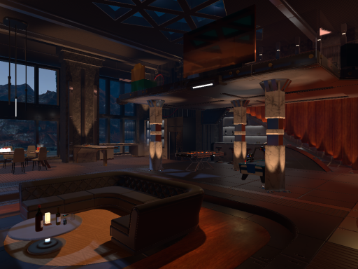 Cyberpunk Penthouse