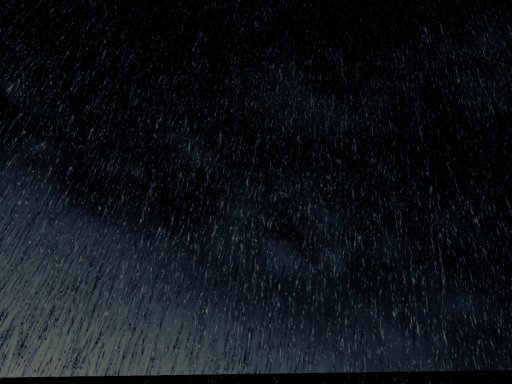 rainy night