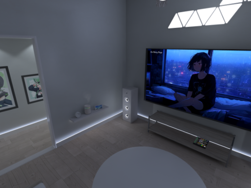 Kuri's gaming room