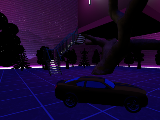 Synthwave Treehouse