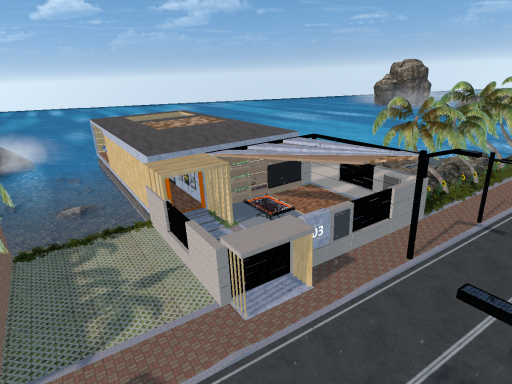 海上小屋