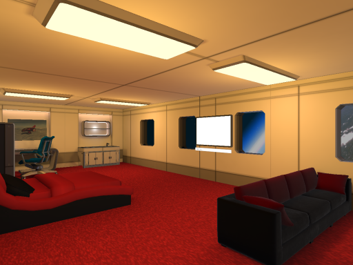 Reds Space Room