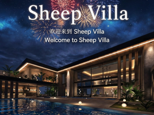 Sheep Villa-Night