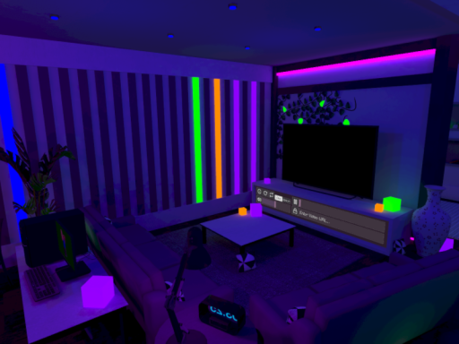 Neon Cubic Condo