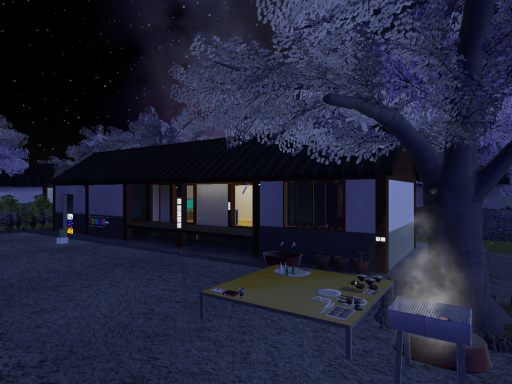 Korean Country House Night（시골집 밤）