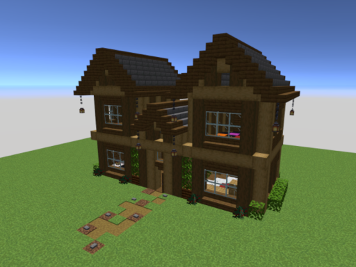 casita minecraft maresji