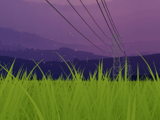 Grass Touching Simulator
