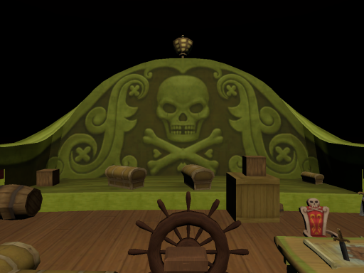 Captain Hook's ship