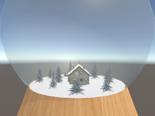 wip snow globe