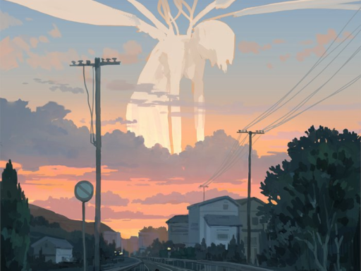 日落晚风-Aurora Windmill