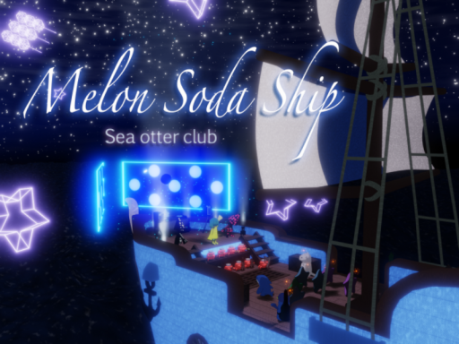 Melon soda ship