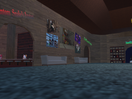 The library of chilling and avatars