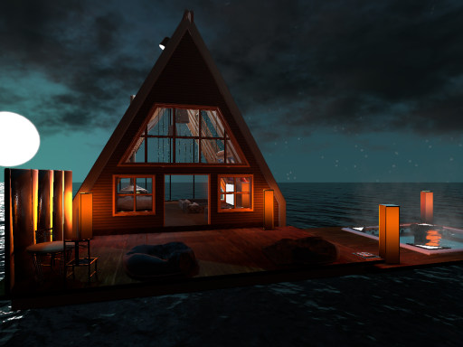 海上小屋