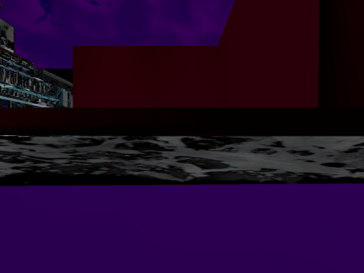 creepy town square