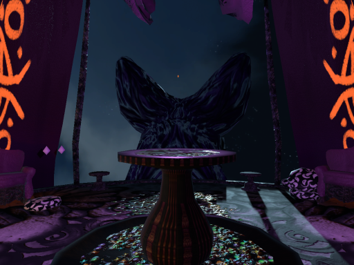 Bat and the Moon