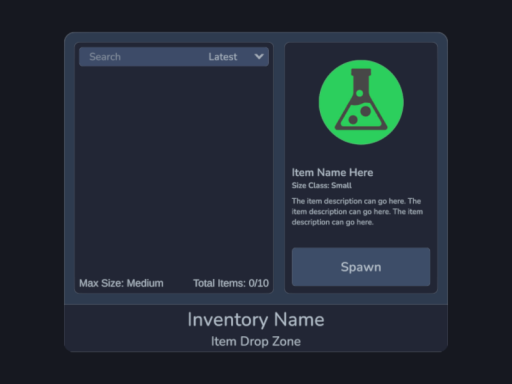 Pickup Inventory System