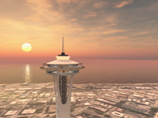 Seattle Community Hub - Space Needle