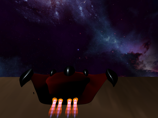 Spaceship Battle Mars