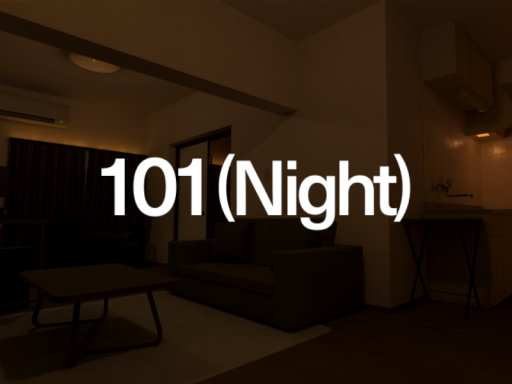 101 ⁄ Japanese Apartment （Night）