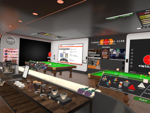 カジュビリ部室⁄Casual Billiards Club room