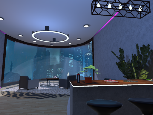 Cozy Neon apartment