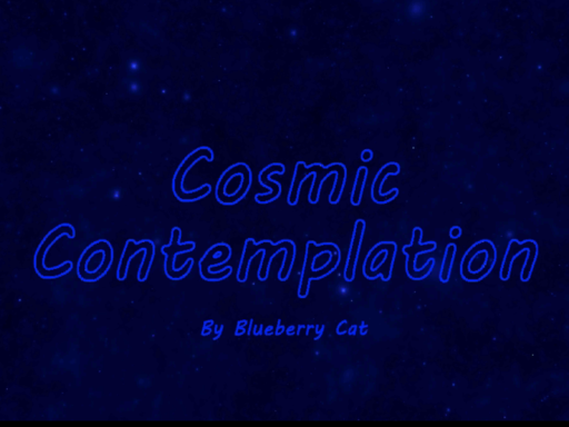 Cosmic Contemplation