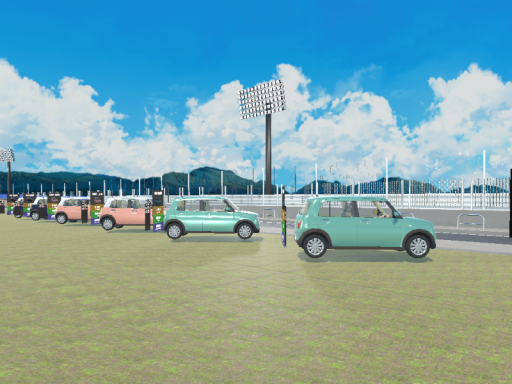 chikuwa racing with npc