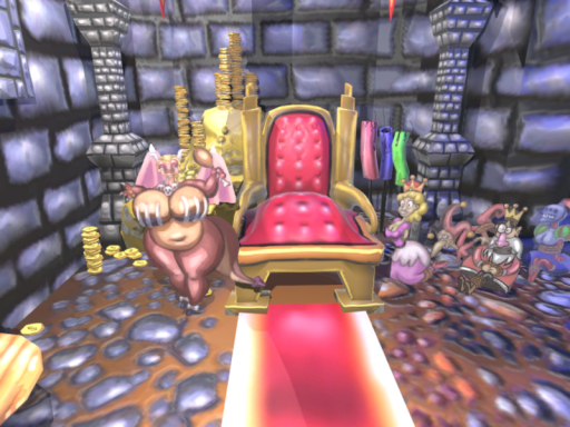 king Hoity Doity's castle