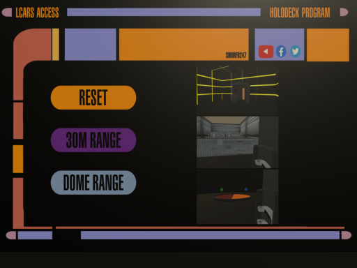 USS ALDER Holodeck Range