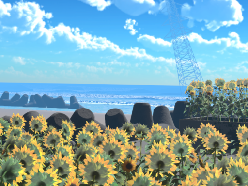 夏の海岸線 -The summer coastline-