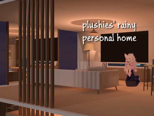 plushies' rainy personal home