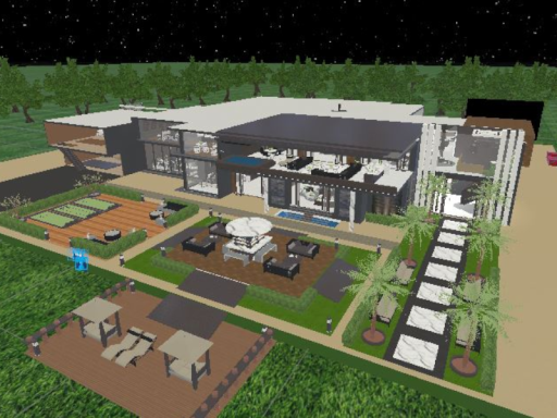 Ice Modern Mega mansion （PC ONLY）