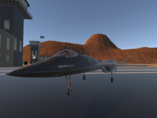 YF-23 Desert Showdown