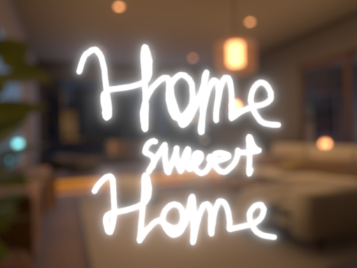 Home sweet home