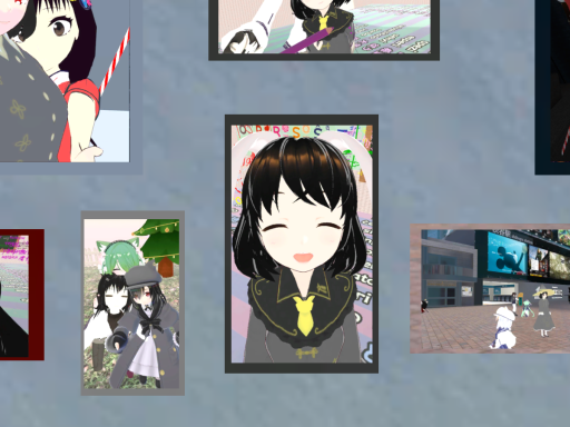 川音とクロ、2681