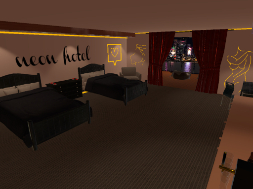 neon hotel