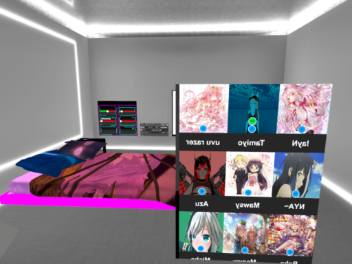 neon map box