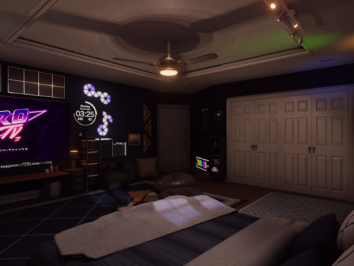 The Blue Bedroom