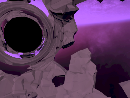 Outerwilds Black Hole Recreation