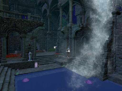 Blue Dragon Enchanted Forest