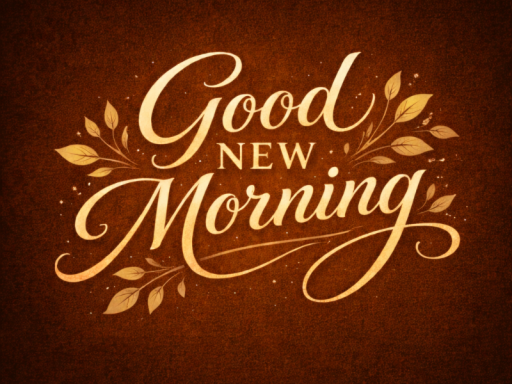 GOOD NEW MORNING