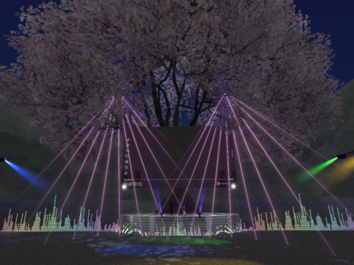 光桜のLIVE会場