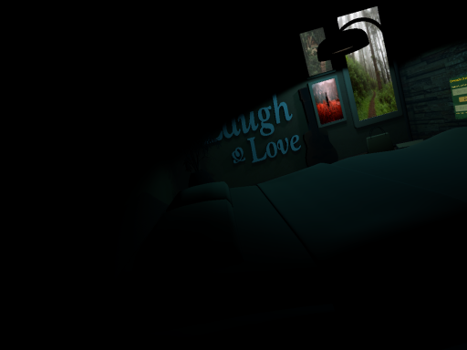 Live‚ Laugh ＆ Love Loft Bedroom NIGHT