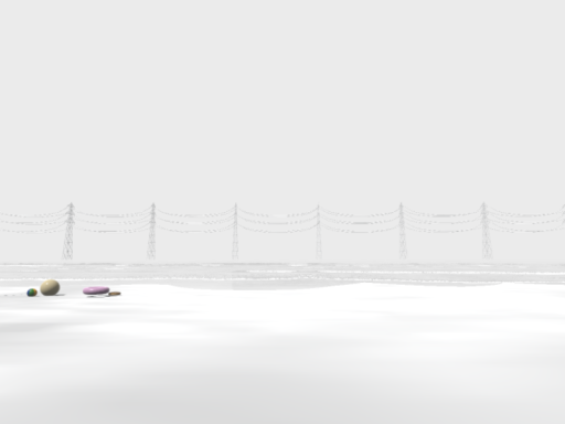 白い砂浜